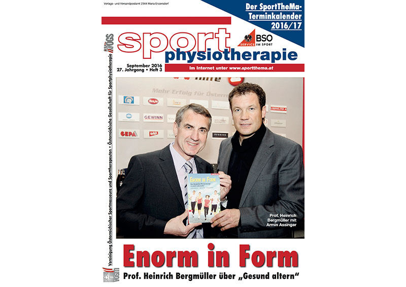 gesund alt werden - in Sport Physiotherapie 03/2106