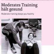 Moderates Training hält gesund