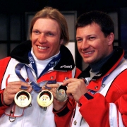 Hermann Maier Und Stefan Eberharter, Nagano