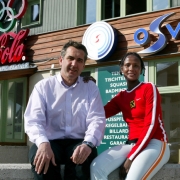 Fototermin Mit Waris Dirie Im Olympiastuetzpunkt Obertauern.